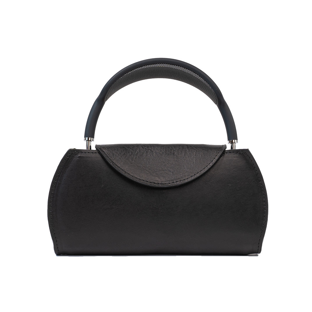 Leather Case-Bag for AirPods Max (Black / full-grain)