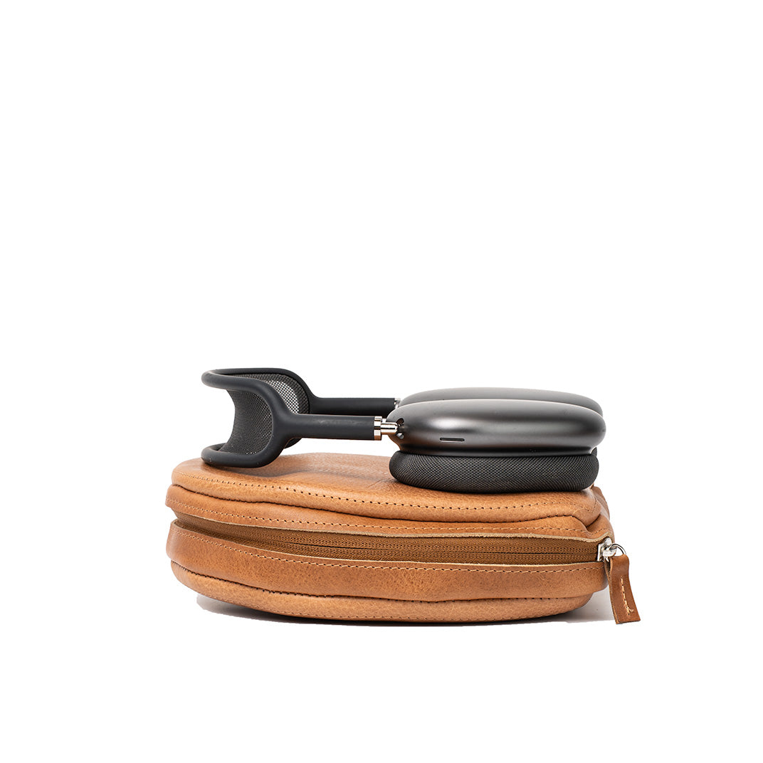 Leather Case for AirPods Max (Brown)