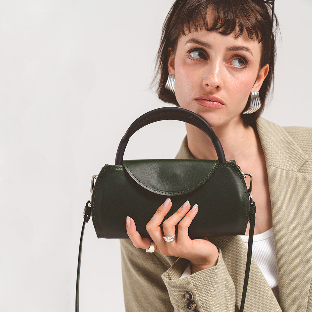 Leather Case for AirPods Max (Forest Green / top-grain)
