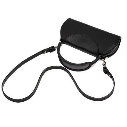 Leather Case-Bag for AirPods Max (Black / full-grain)